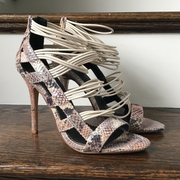 madden girl strappy heels